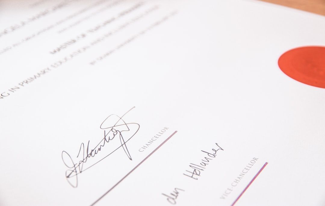 The Certificate of Eligibility in Tokyo